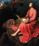 Hans Memling Triptych of St.John the Baptist and St.John the Evangelist  ff oil painting on canvas